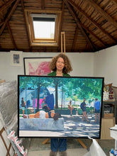 Load image into Gallery viewer, Jardim Porto Prints on Canvas
