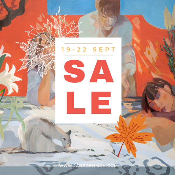 Extended to 4 October Special One off 10% Sale on selected paintings