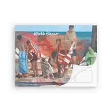 Load image into Gallery viewer, Weekly Desk Planner 24x18cm - Clean and organized weekly layout planner with printed sections for daily task planning