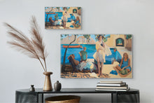 Load image into Gallery viewer, Medium Canvas Print Unframed - Big Blue Lagoon